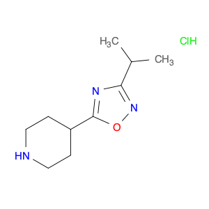 4-(3-ISOPROPYL-1,2,4-OXADIAZOL-5-YL)PIPERIDINE HYDROCHLORIDE