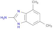 1H-Benzimidazol-2-amine,4,6-dimethyl-(9CI)