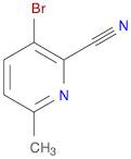 3-Bromo-2-cyano-6-methylpyridine