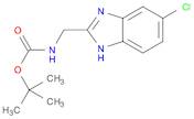 (6-Chloro-1H-benzoimidazol-2-ylmethyl)-carbamic acid tert-butyl ester