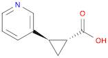 (1R,2R)-2-(pyridin-3-yl)cyclopropanecarboxylic acid