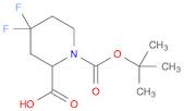 1-(tert-butoxycarbonyl)-4,4-difluoropiperidine-2-carboxylic acid