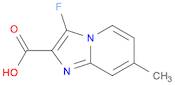 3-Fluoro-7-methylimidazo[1,2-a]pyridine-2-carboxylic Acid Hydrochloride