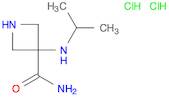 3-(Isopropylamino)azetidine-3-carboxamide dihydrochloride