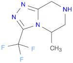 3-(trifluoromethyl)-5,6,7,8-tetrahydro-5-methyl-[1,2,4]triazolo[4,3-a]pyrazine