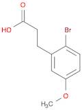 3-(2-broMo-5-Methoxyphenyl)propanoic acid