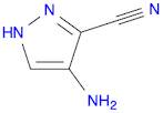 1H-PYRAZOLE-3-CARBONITRILE, 4-AMINO-