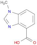 1H-Benzimidazole-4-carboxylicacid,1-methyl-(9CI)