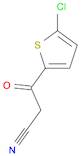 3-(5-CHLORO-THIOPHEN-2-YL)-3-OXO-PROPIONITRILE