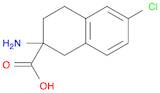 2-AMINO-6-CHLORO-1,2,3,4-TETRAHYDRO-NAPHTHALENE-2-CARBOXYLIC ACID