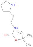 Carbamic acid, [2-(2S)-2-pyrrolidinylethyl]-, 1,1-dimethylethyl ester (9CI)