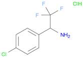 2,2,2-TRIFLUORO-1-(4-CHLORO-PHENYL)-ETHYLAMINE HYDROCHLORIDE