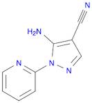 5-amino-1-(pyridin-2-yl)-1H-pyrazole-4-carbonitrile