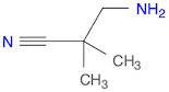 3-Amino-2,2-dimethylpropanenitrile