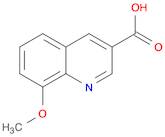 3-Quinolinecarboxylicacid,8-methoxy-(9CI)