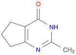 4H-Cyclopentapyrimidin-4-one, 3,5,6,7-tetrahydro-2-methyl- (9CI)