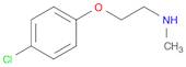 2-(4-CHLORO-PHENOXY)ETHYL METHYL AMINE