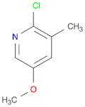 2-chloro-5-Methoxy-3-Methylpyridine