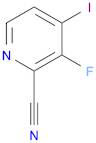 3-Fluoro-4-iodopyridine-2-carbonitrile