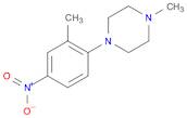 1-Methyl-4-(2-Methyl-4-nitrophenyl)piperazine