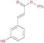 2-Propenoic acid, 3-(3-hydroxyphenyl)-, Methyl ester, (2E)-