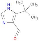 1H-Imidazole-4-carboxaldehyde, 5-(1,1-dimethylethyl)- (9CI)