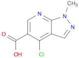 4-Chloro-1-Methyl-1H-pyrazolo[3,4-b]pyridine-5-carboxylic acid