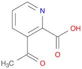 2-Pyridinecarboxylic acid, 3-acetyl- (9CI)