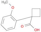 1-(2-Methoxyphenyl)cyclobutanecarboxylic acid