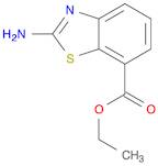 7-Benzothiazolecarboxylicacid,2-amino-,ethylester(9CI)