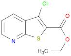 Ethyl 3-chlorothieno[2,3-b]pyridine-2-carboxylate