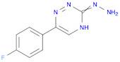 1-(6-(4-FLUOROPHENYL)-1,2,4-TRIAZIN-3-YL)HYDRAZINE