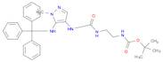 N-[2-[[[[1-Methyl-5-[(triphenylmethyl)amino]-1H-pyrazol-4-yl]amino]carbonyl]amino]ethyl]carbamic...