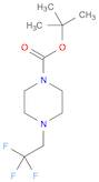 tert-butyl 4-(2,2,2-trifluoroethyl)piperazine-1-carboxylate