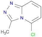 1,2,4-TRIAZOLO[4,3-A]PYRIDINE, 5-CHLORO-3-METHYL-