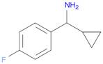 1-cyclopropyl-1-(4-fluorophenyl)methanamine