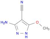 5-Amino-3-methoxy-1H-pyrazole-4-carbonitrile