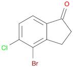 4-Bromo-5-chloro-2,3-dihydro-1H-inden-1-one