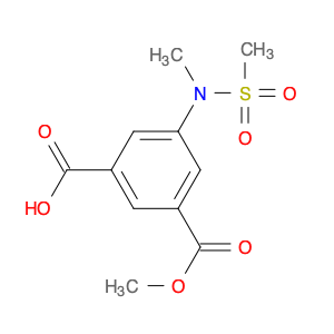 1,3-Benzenedicarboxylic acid, 5-[Methyl(Methylsulfonyl)aMino]-,MonoMethyl ester