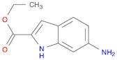 1H-Indole-2-carboxylicacid,6-amino-,ethylester(9CI)