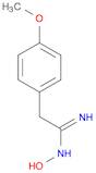 N-HYDROXY-2-(4-METHOXY-PHENYL)-ACETAMIDINE