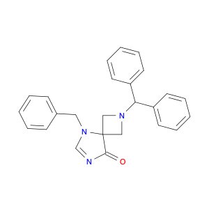 2-Benzhydryl-5-benzyl-2,5,7-triazaspiro[3.4]Oct-6-en-8-one