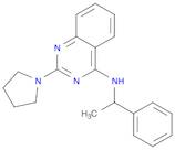 N-(1-phenylethyl)-2-(pyrrolidin-1-yl)quinazolin-4-aMine