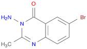 3-amino-6-bromo-2-methylquinazolin-4(3H)-one