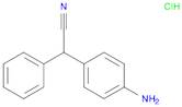 (4-AMINOPHENYL)PHENYLACETONITRILE HYDROCHLORIDE