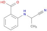 2-((1-Cyanoethyl)amino)benzoic acid