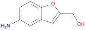 (5-amino-1-benzofuran-2-yl)methanol