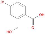 BENZOIC ACID, 4-BROMO-2-(HYDROXYMETHYL)-