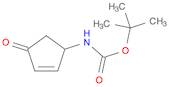 Carbamic acid, (4-oxo-2-cyclopenten-1-yl)-, 1,1-dimethylethyl ester (9CI)