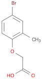 2-(4-BROMO-2-METHYLPHENOXY)ACETIC ACID